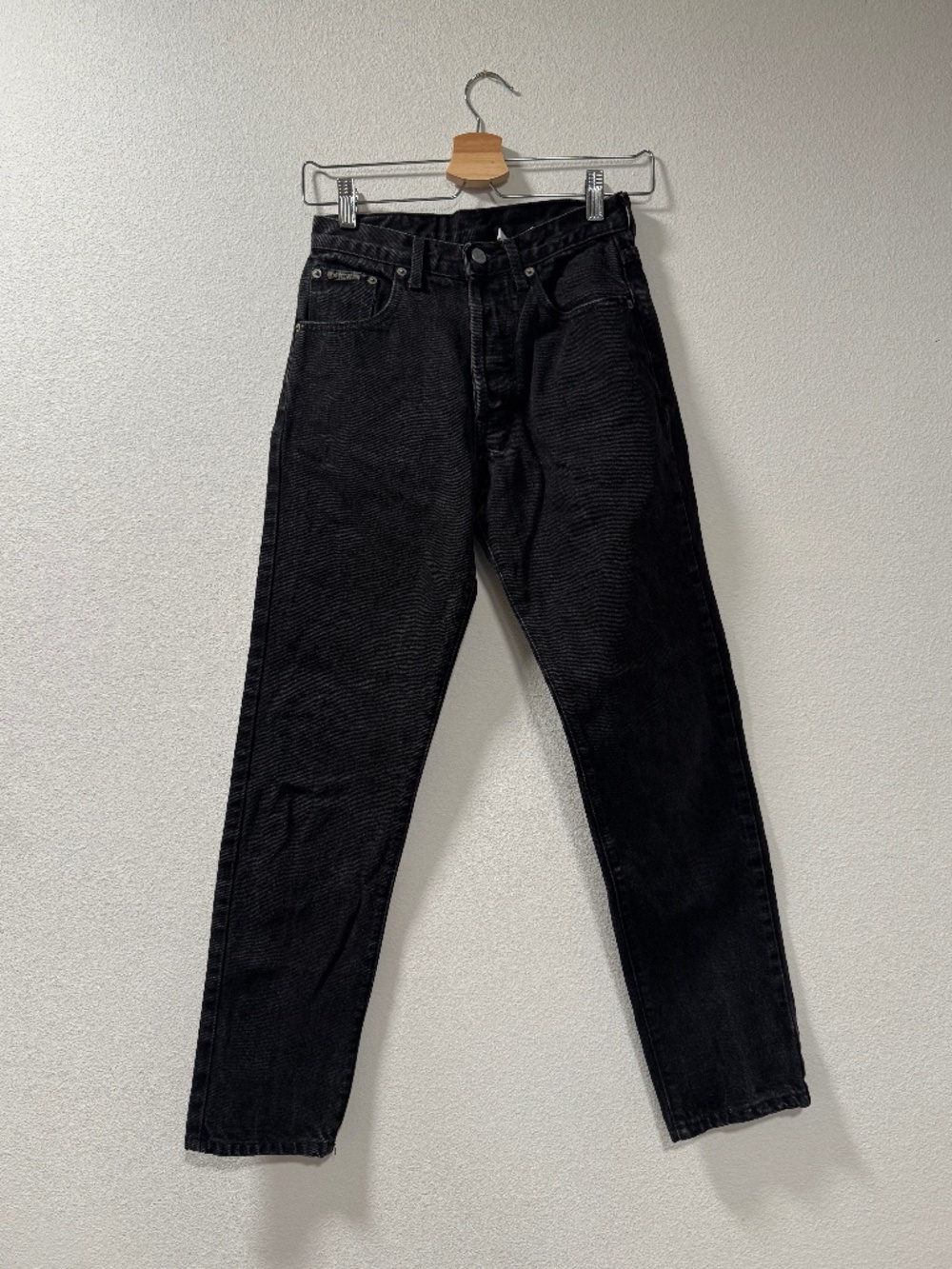 Vintage Calvin Klein Black Tapered Mom Jeans